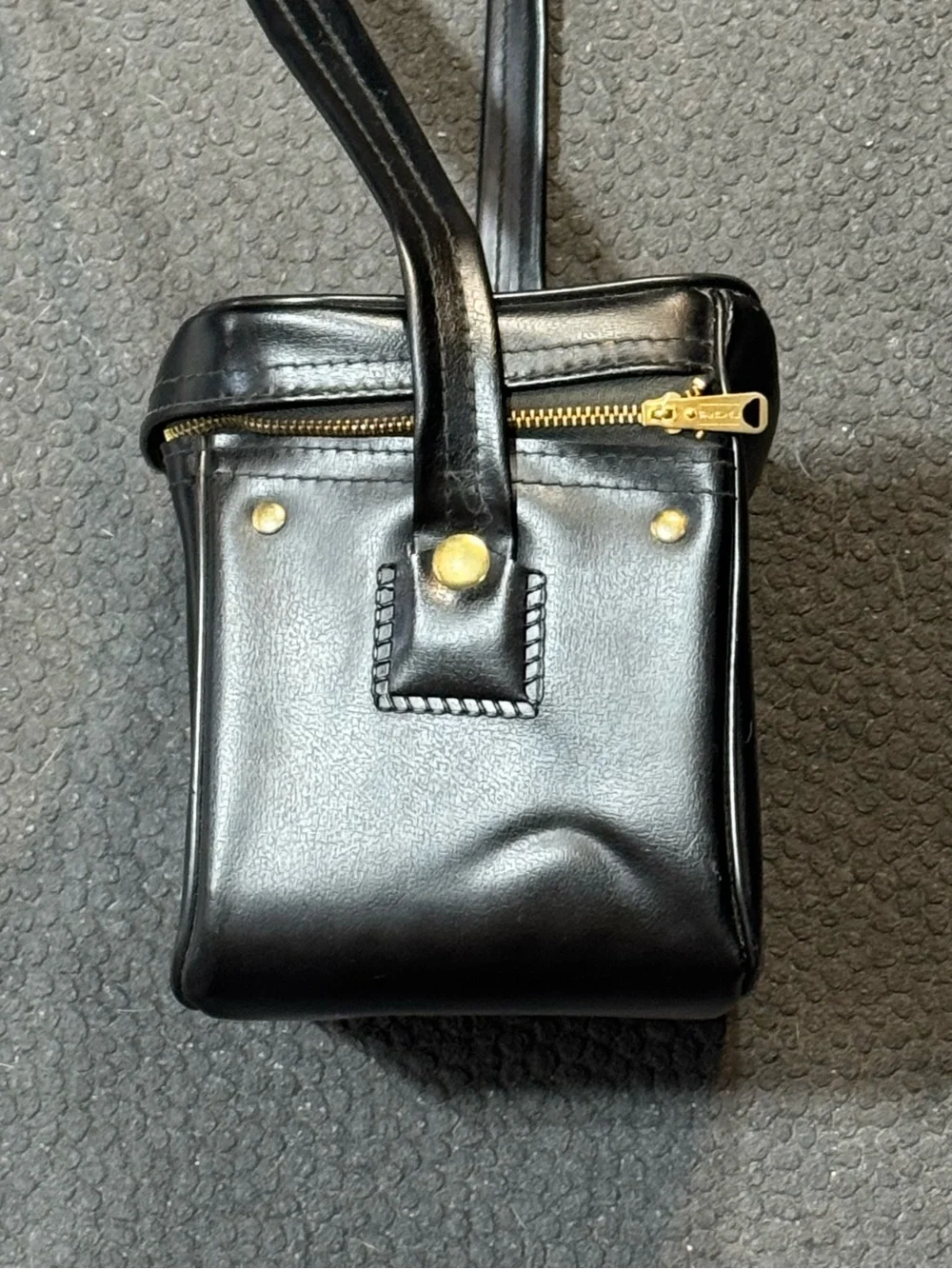 Vintage Late 1970s Kodak Leather Camera Bag